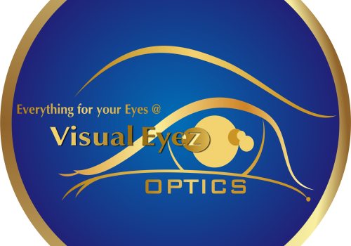 light blue logo - VISUAL EYEZ OPTICS